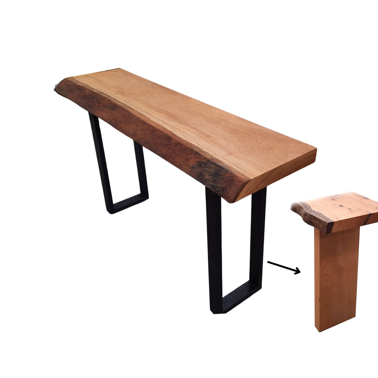 aparador madeira organica maciça rustico