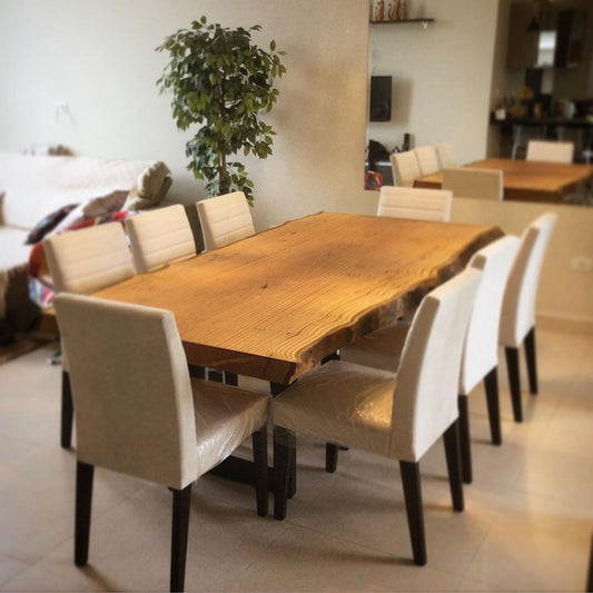 Mesa Madeira Maciça - 8 Lugares - 220 x 90 cm