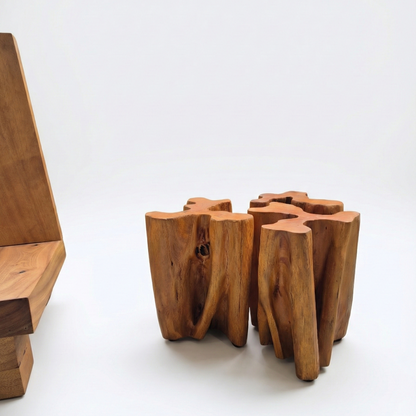 Trio Mesa Lateral Guarantã - Loja Mesa Madeira