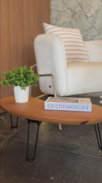 Mesa de Centro Dobrável Caju